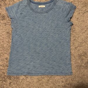 Madewell Heathered Blue Kids Tee